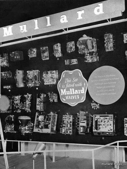 MULLARD AT THE 1951 EARLS COURT RADIO SHOW