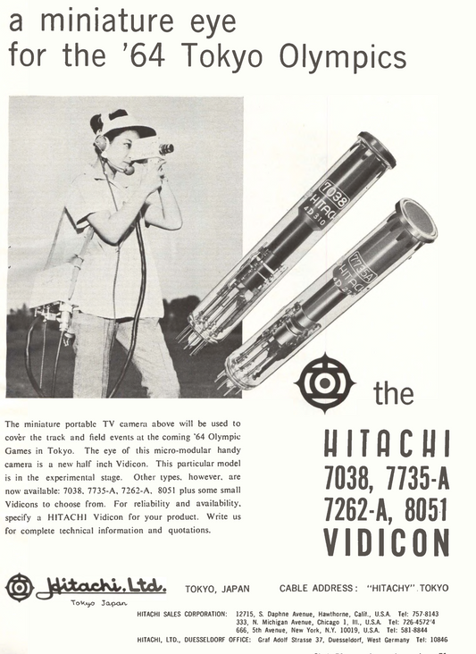 HITACHI & THE OLYMPICS 1964 & 2021