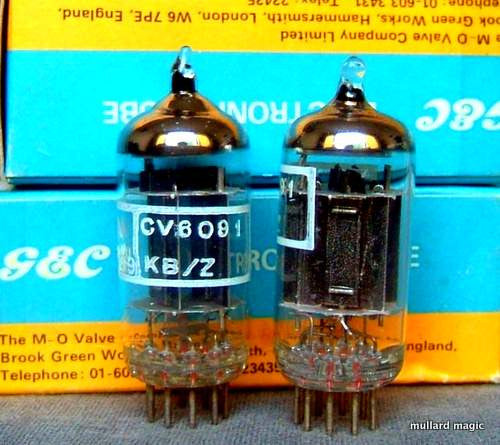 THE MULLARD WORLD SERIES VALVES (vii) - DUAL TRIODE ECC81 -