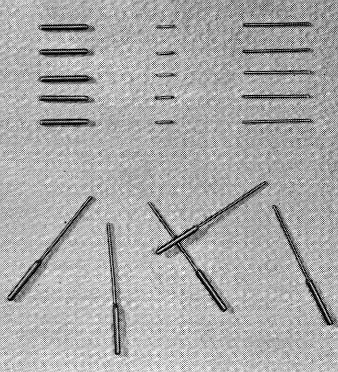VALVE TYPES & MANUFACTURING TECHNIQUES (x) -  LEAD THROUGH WIRES & PIN JOINING