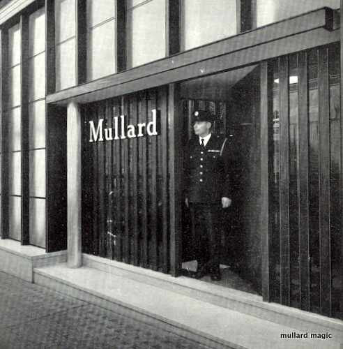 MULLARD OFFICES HIGH SECURITY PRECAUTIONS IN 1955