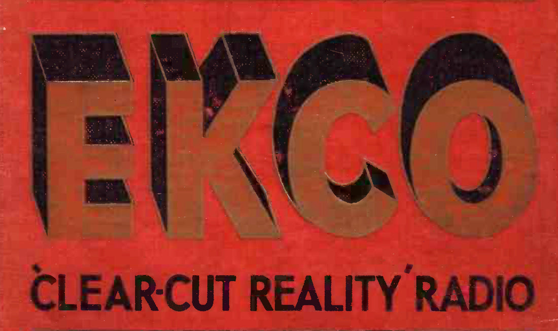 ERIC'S EKCO AND OTHER ECHOES SUCH AS ECCO AND ECKO!  PART 4  - FINALLY WE GET TO THE ECHOES!