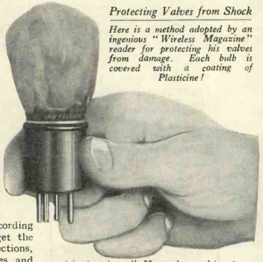 VALVE COOLING AND MICROPHONIC DAMPING IS NOTHING NEW BUT MULLARD MAGIC HAS AN EXCITING NEW APPROACH