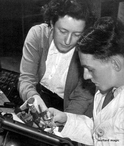 MULLARD APPRENTICE AT MITCHAM