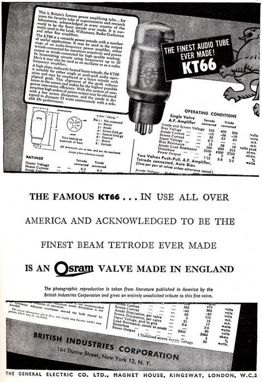 I HAVE A BOX OF OSRAM VALVES - WHAT DO THE NUMBERS ON THEM MEAN?