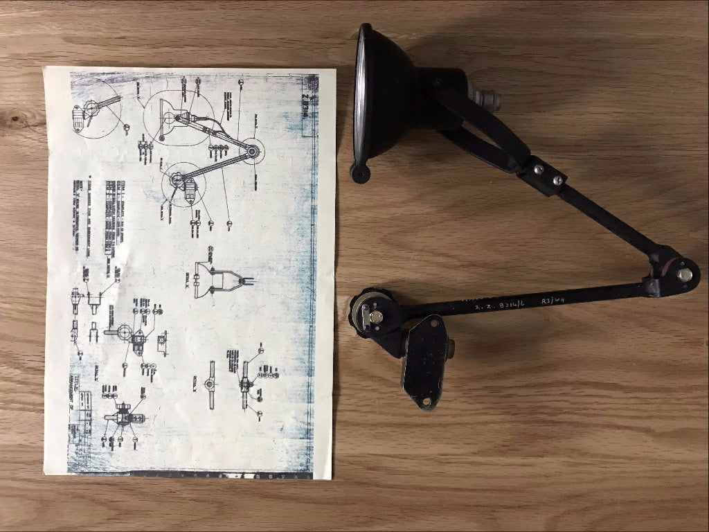 The Air Ministry (AM) Anglepoise Lamp (5C/1079) - wherever do you get bits for one?