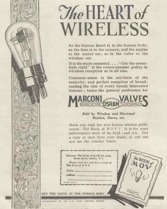 VALVES ARE AT THE HEART OF WIRELESS!