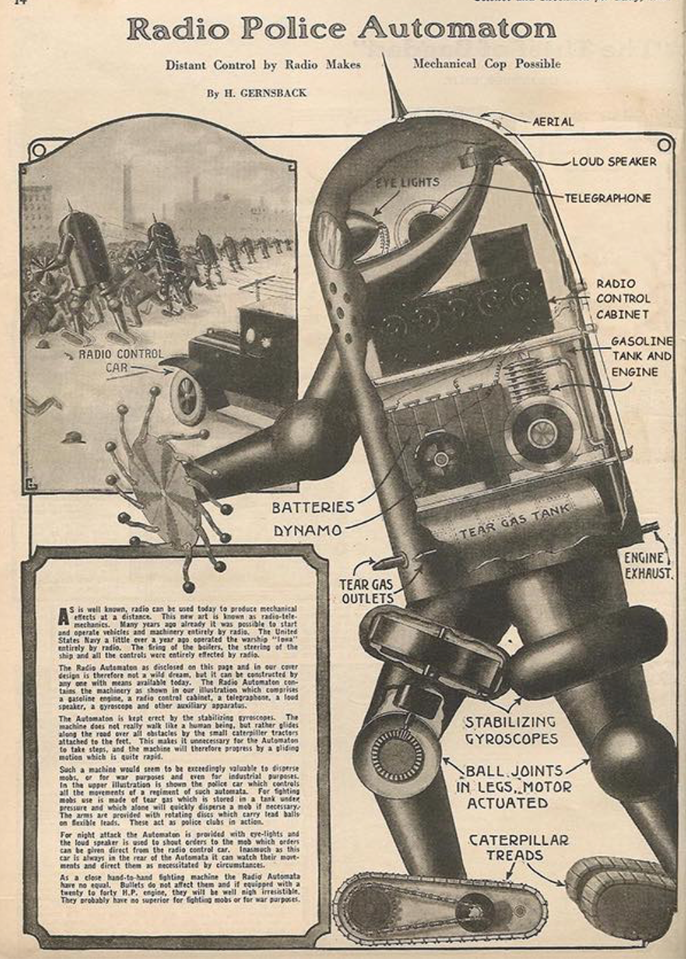 LETS SEE WHAT BITS YOU RECOGNISE IN THIS 1924 ROBOCOP