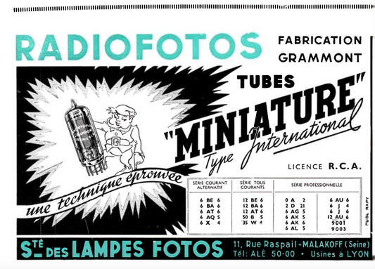 TRUMP TUBES IN POSTWAR FRANCE