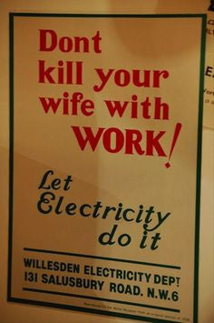 DON'T KILL YOUR WIFE WITH WORK.....