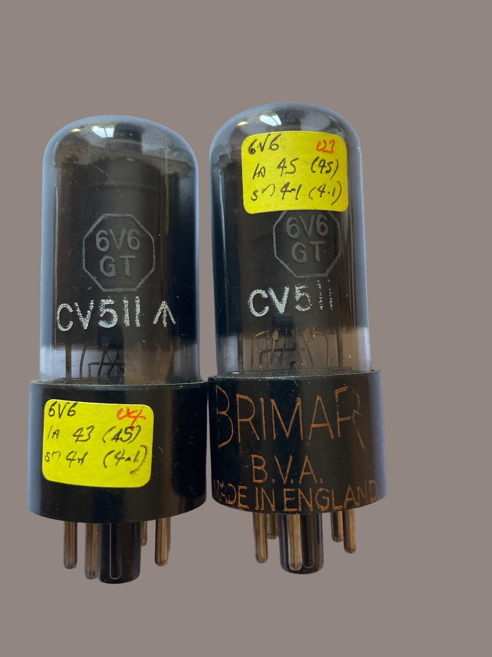 6V6GT, CV511,  BEAM POWER TETRODE, OCTAL