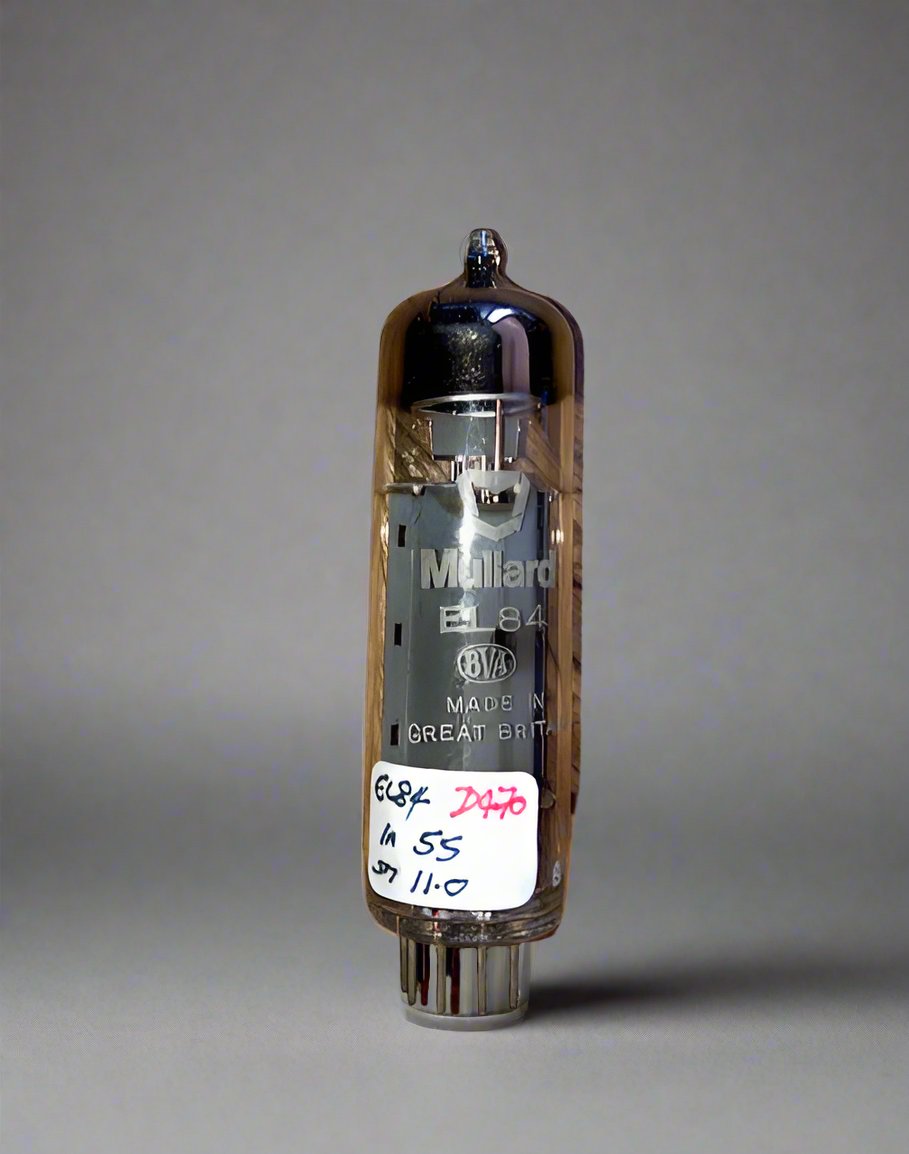 ECL82, ECL86, EL84 output valves b9a