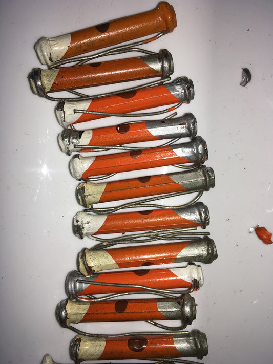 ERIE, DOGBONE, SOLID ROD, CARBON RESISTORS, BODY TIP SPOT TYPE 10A, 390R, 1-2W