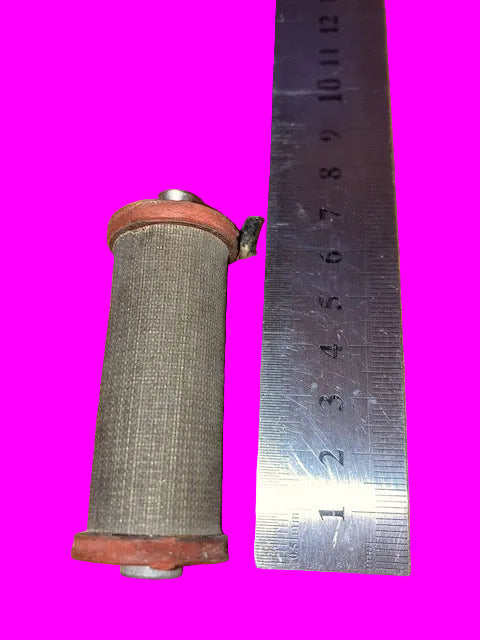 2X FABRIC BOUND, 700R COILS, 24mm DIA,  58mm LENGTH, POSSIBLY TELEPHONY RELATED