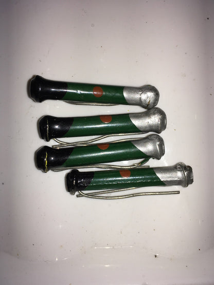 ERIE, DOGBONE, SOLID ROD, CARBON RESISTORS, BODY TIP SPOT TYPE 10A,500R, 1-2W