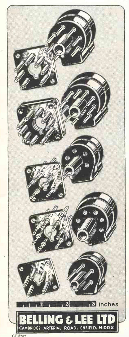 BELLING LEE, AIR MINISTRY, 7 PIN PANEL MALE PLUG, L530, 10H/258B, EX EQUIP