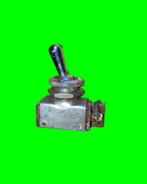 BULGIN, SPST, PEAR DOLLY, SWITCH, S259PD, EX EQUIPT