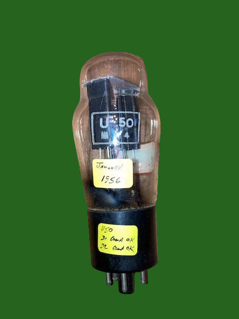 U50, MARCONI,  BLACK BASE, HAMMERSMITH JANUARY 1956 PRODUCTION