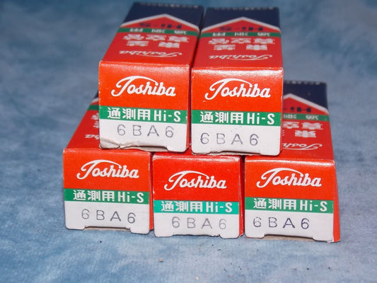 6BA6, TOSHIBA, 5649W, 6BA6, EF93, CV4009 ,NEW BOXED,