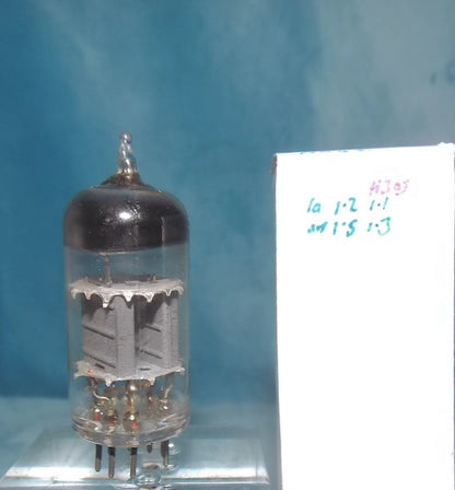 CV4004, MILITARY SPEC, ECC83, MULLARD, BOX ANODE, MITCHAM JULY 1960 , MANUFACTURE