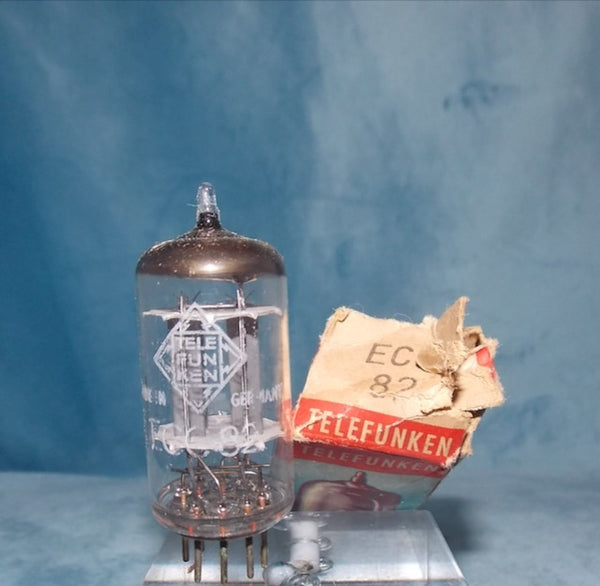 ECC82, TELEFUNKEN, NOS BOXED, BERLIN DECEMBER 1963  MANUFACTURE