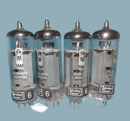 EL84, TUBE AMP DOCTOR, TAD, MATCHED QUAD, SAME FACTORY CODE,