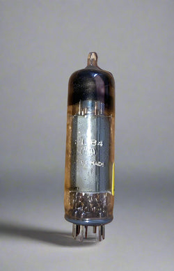 EL84, MULLARD, OLD SHIELD, rX1 BA5,  BLACKBURN JANUARY 1955 PRODUCTION