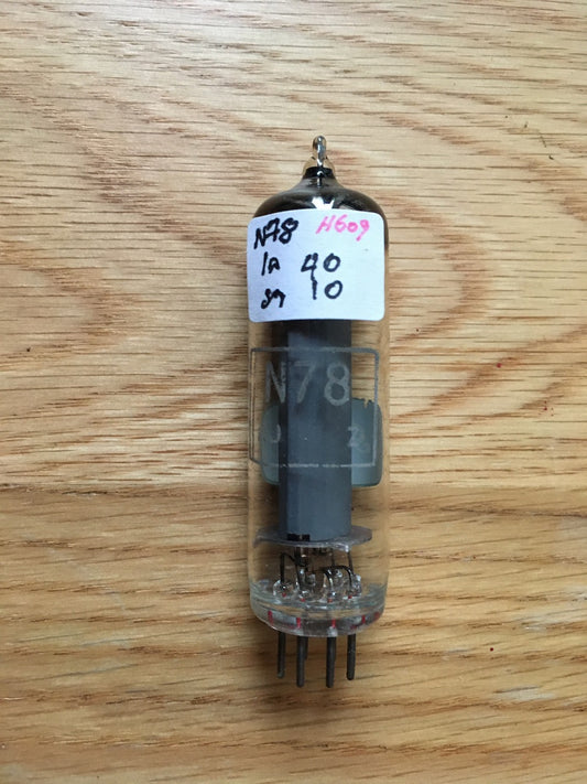 N78, OSRAM, 6BJ5 ,CV3711, CV4062, SEPTRMBER 1960, NOS UNBOXED, EDDYSTONE