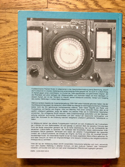 Wireless Direction Finding as an Allied Weapon Against German U-Boats 1939-1945, Funkpeilung als alliierte Waffe gegen deutsche U-Boote 1939-1945, FREE UK POSTAGE