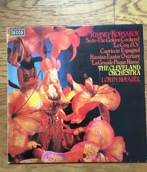 Decca, SXL 6966, LP, Rimsky-Korsakov, THE GOLDEN COCKEREL SUITE, Maazel,  VG+/VG+