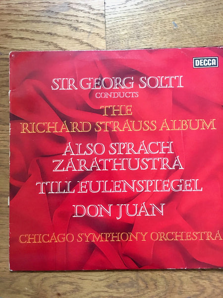 Decca, SXL 6749, Sir Georg Solti, The Richard Strauss Album, 1976, EX/EX