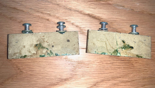 RAYMART, CERAMIC STANDOFF, BLOCKS, 60 x 20 X 9mm, A PAIR