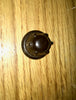 Brown Bakelite, Jelly Mould, Knob, Skirted, 24mm Dia, 17mm Depth, 6mm shaft, no grub screw