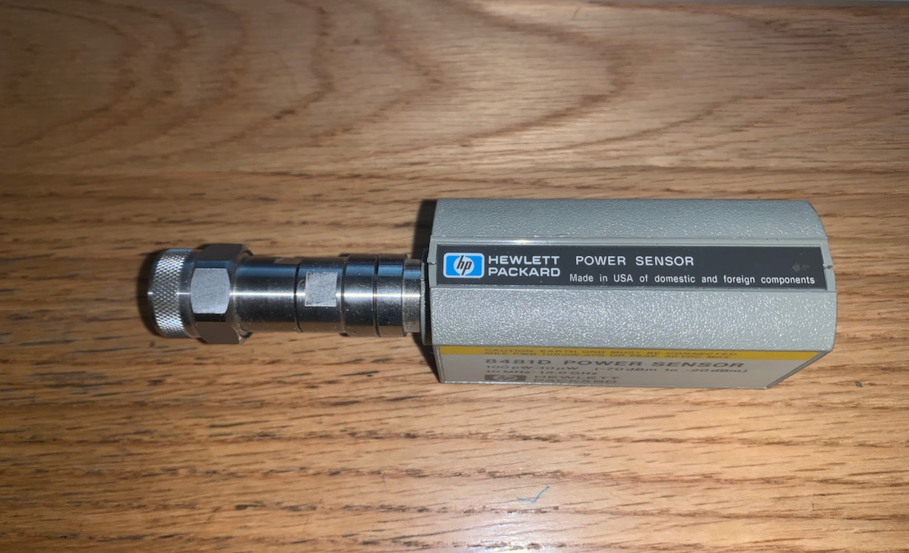 Keysight, HP, Agilent, 8481D, Power Sensor, Diode Power Sensor, for, H ...