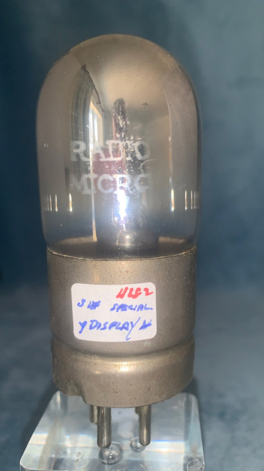 RADIO MICRO, RADIOLA, 1924, FAT ENVELOPE, NICKEL BASE, FILAMENT O/C DISPLAY ONLY,