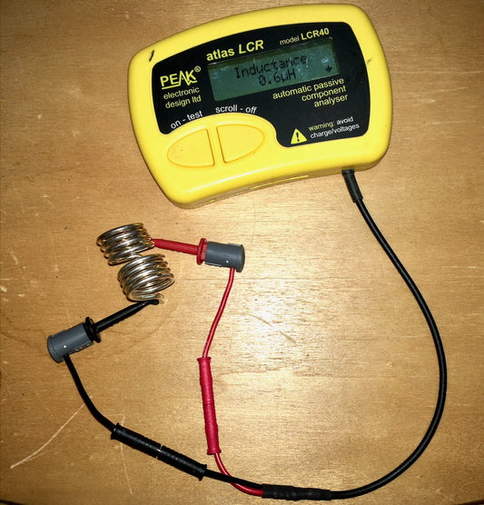 Coil, RF Inductor,  0.6uH, 17mm Dia, 25mm Pin Spacing