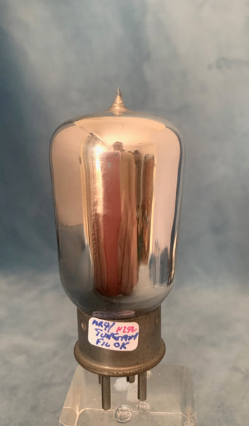 TUNGSRAM, MR41, NICKEL BASE, PIP-TOP, 1927,  FILAMENT OK,