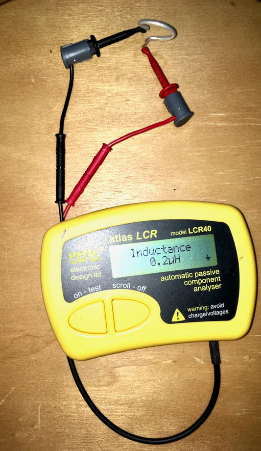 Coil, RF Inductor,  0.2uH, 17mm Dia, SINGLE COIL