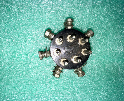 Bulgin, British 7 Pin, B7, Split Anode Valve Adaptor, A17, Unboxed,  1930