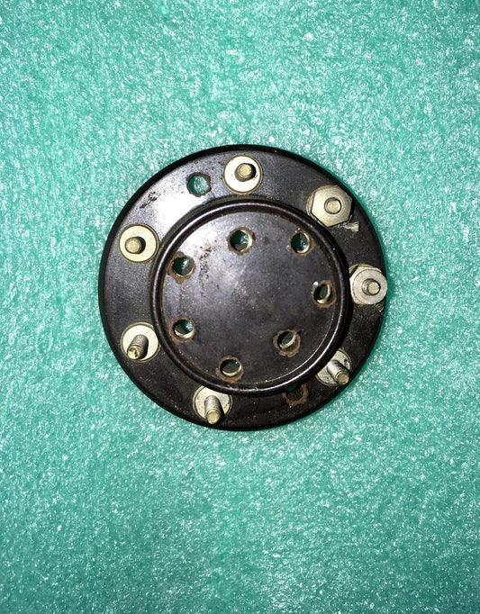 Baseboard Mount, B7, British 7 Pin,  Valve Base, Whiteley Boneham, WB, 1932