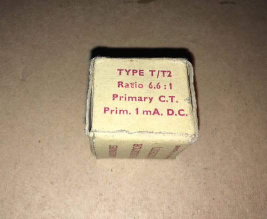 RADIOSPARES, RS, T/T2, TRANSISTOR DRIVER TRANSFORMER, RATIO 6.6:1,  SEC CT, PRIM 1mA DC,  2X OC72 INTO 3OHM SPEECH COIL