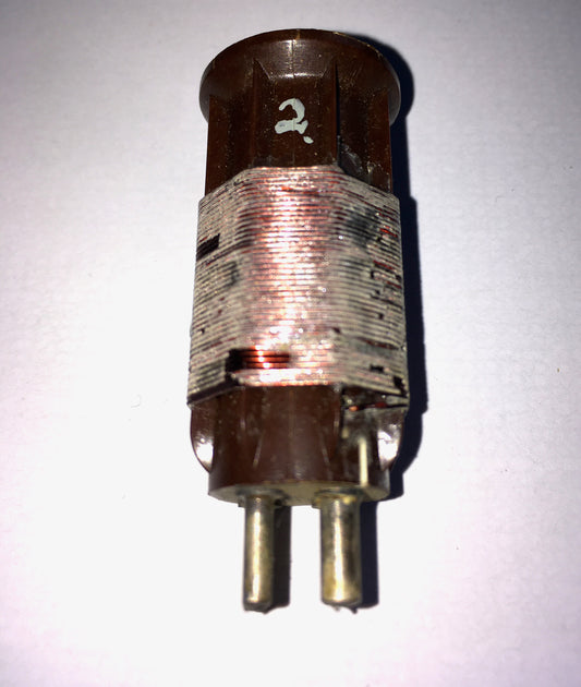 EDDYSTONE, MINIATURE PLUG IN TUNING COIL, 4 PIN,  NO 706, MARKED '2'