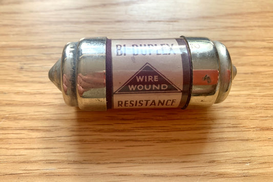 WIRE WOUND RESISTOR, ANODE CARTRIDGE RESISTOR,  VARLEY, 80000 OHM, 80K
