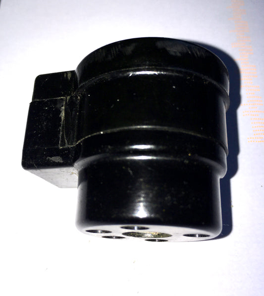 5 PIN, FEMALE PLUG, CABLE MOUNT, LIKE BELLING LEE BUT NO KEYWAY, NOS