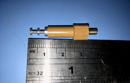 RADIOSPARES, RS, STAND OFF, COMPOSITE INSULATOR,  1cm CONDUCTOR LENGTH, 2cm STANDOFF LENGTH