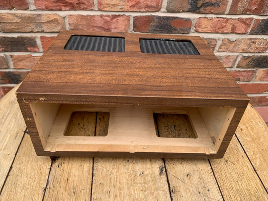 LEAK, Stereo Tuner, Trough Line 3, Troughline III, outer cabinet sleeve