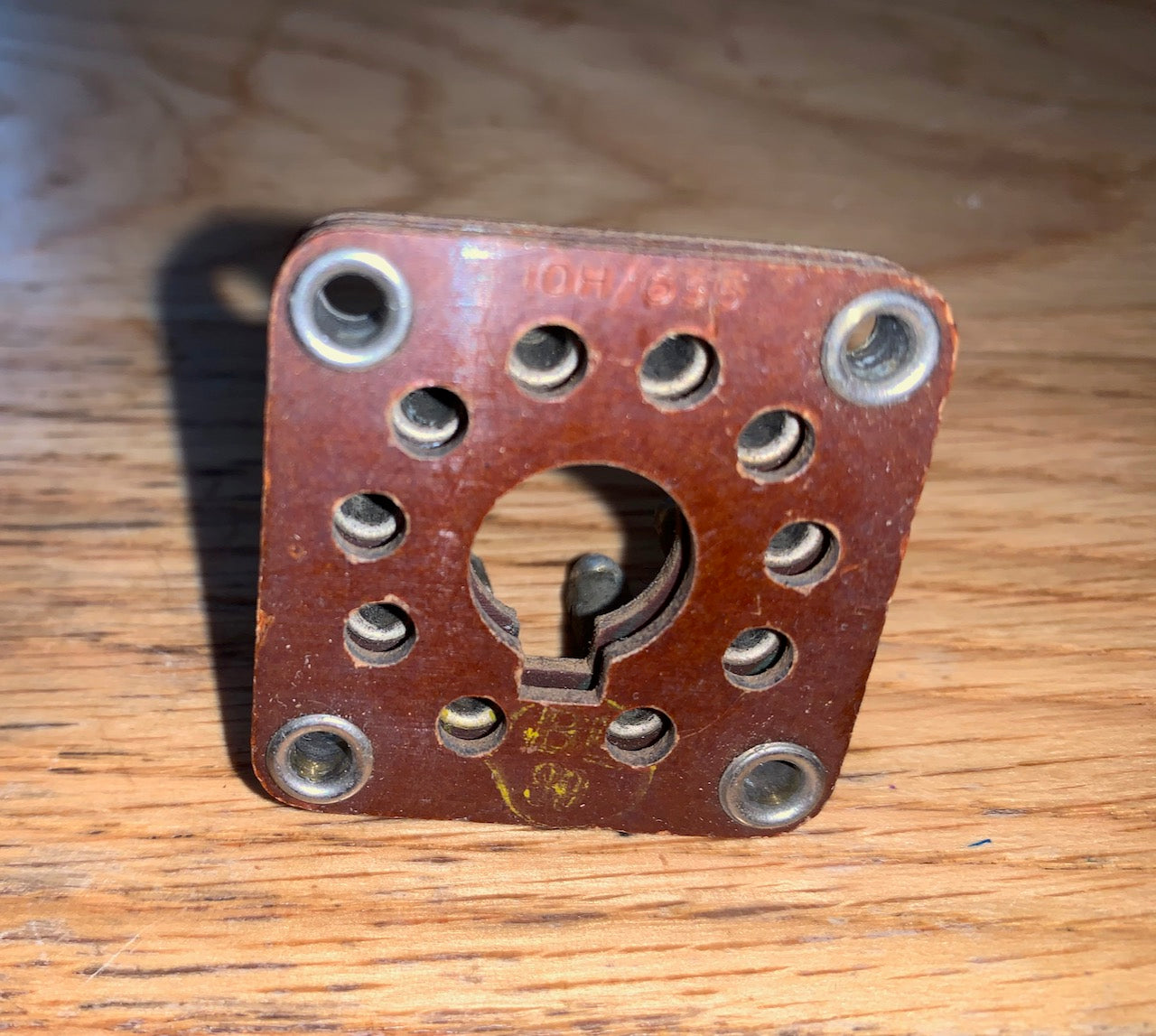 BELLING LEE, AIR MINISTRY, 10 PIN PANEL FEMALE SOCKET, L332, 10H/635, EX EQUIP