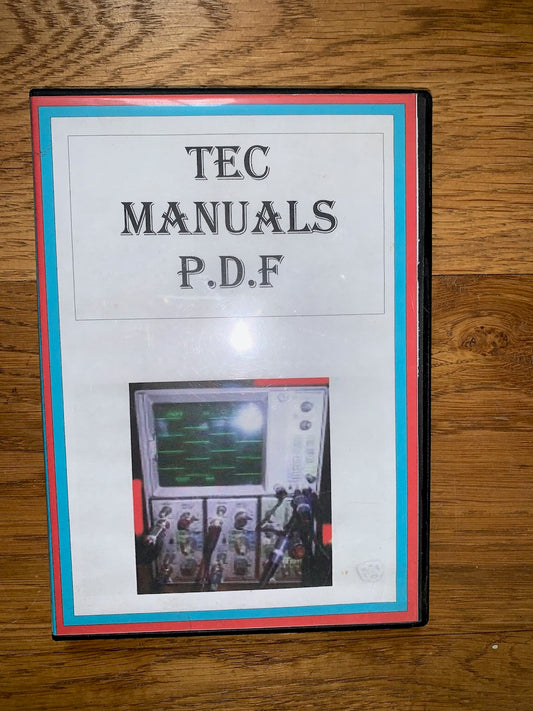 TEKTRONIX, OSCILLOSCOPE & PLUG IN MANUALS ON CD-ROM