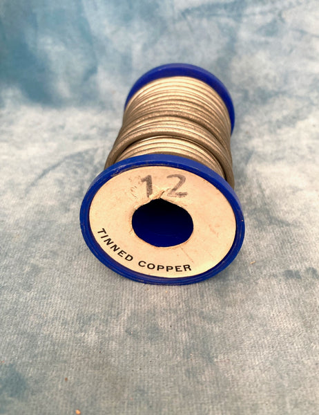 12SWG, Tinned Copper Wire ,450g inc Spool
