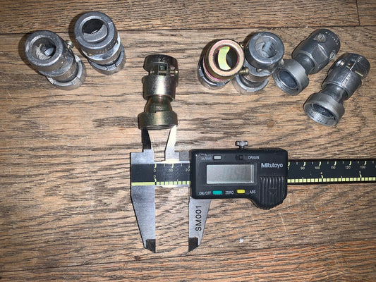 Pattern 104,  Plessey, Mk 4, Aluminium Free, Straight Outlets, Size 1, c/w Cable Clamp & Outlet Nut